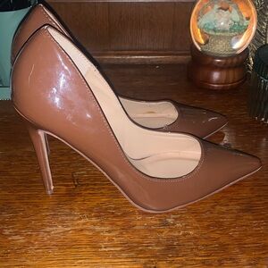 Steve Madden Brown Patent Heels stiletto